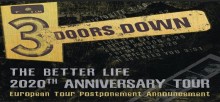 3 Doors Down - Tour-Absage Juni 2020